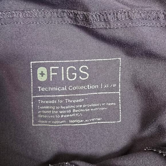 Figs Purple Scrub Pants Size XL - Picture 2 of 3
